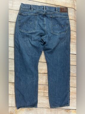 Mens Polo Ralph Lauren Classic Fit Denim Blue Jeans Size 38x30